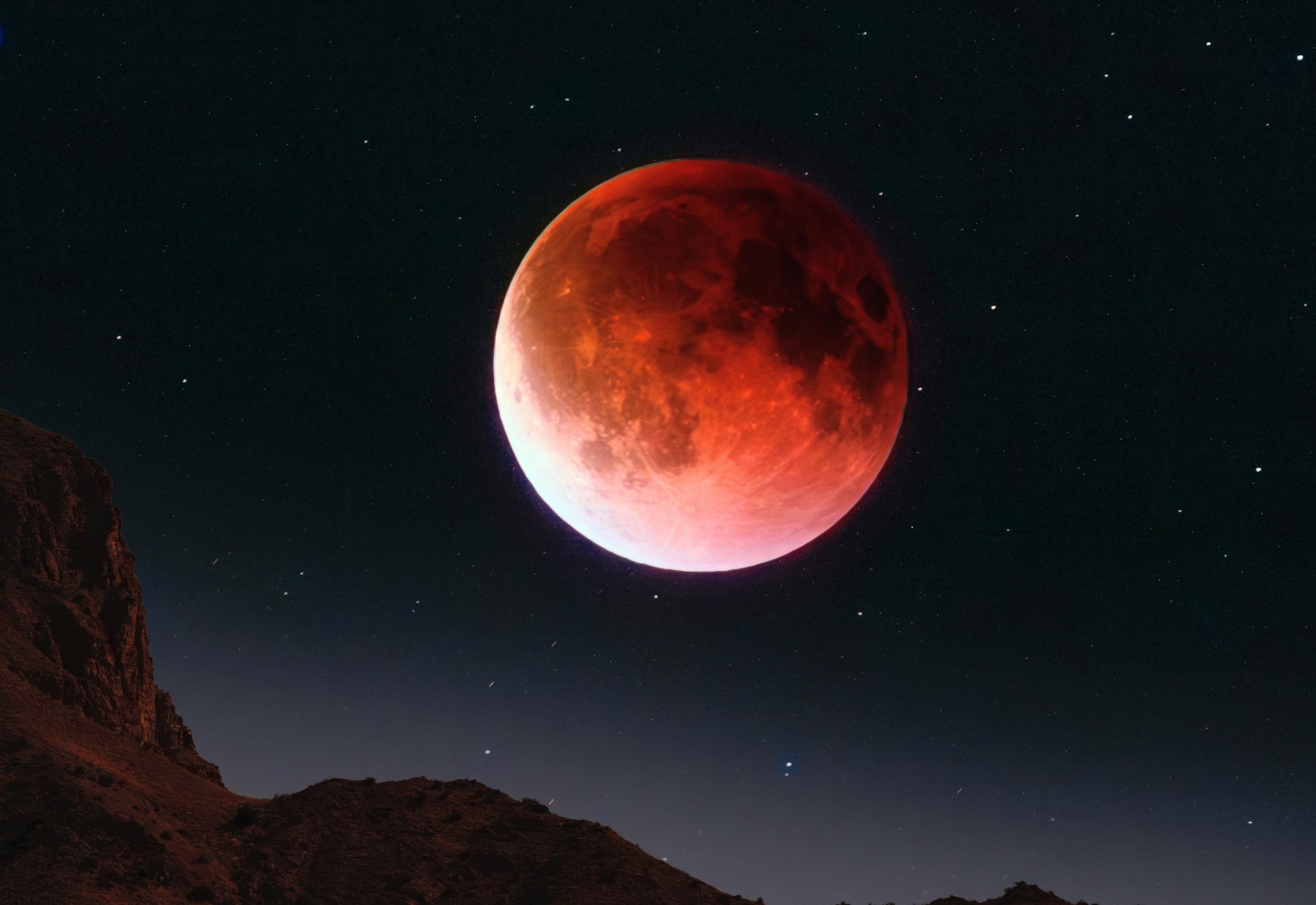 Earth's shadow will swallow the full Moon Thursday night in a partial lunar  eclipse