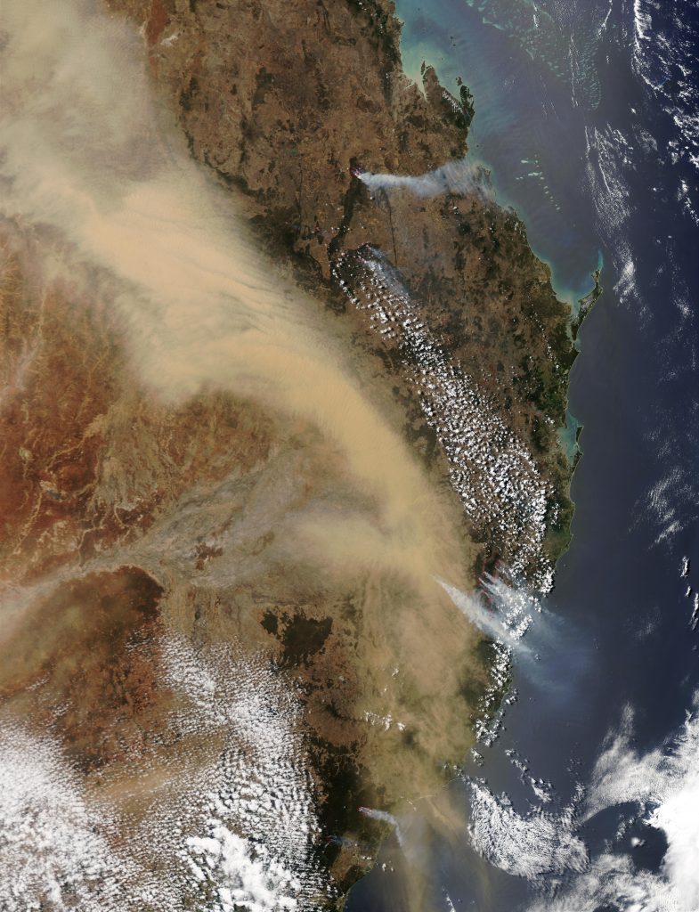 Dust Storm over Eastern Australia Dust Storm over Eastern