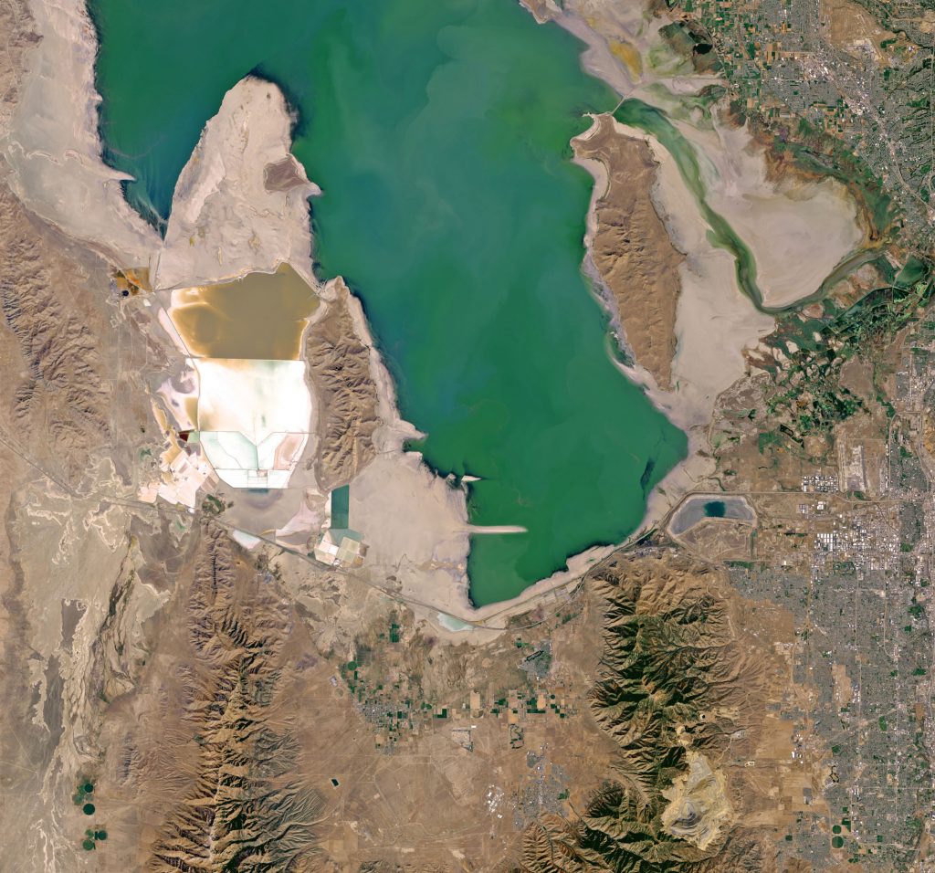 The Great Salt Lake is drying up and shrinking fast •