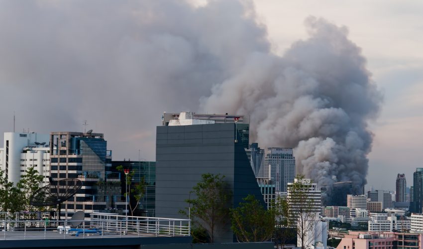 When people catch a glimpse of fire or see smoke in the air, they often rush to social media to report it, which helps spread the word.
