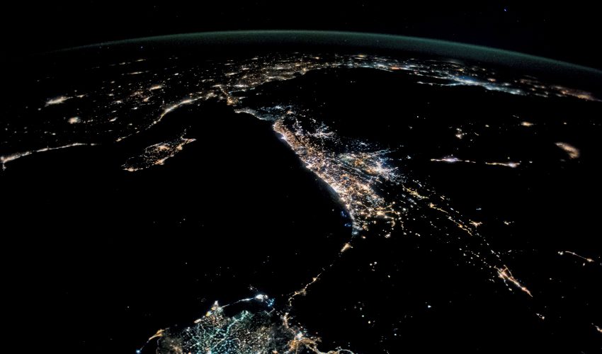 Today’s Image of the Day comes from the NASA Earth Observatory and features a look at the cities of Beirut, Tel Aviv, and Amman at night.