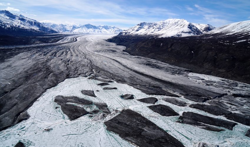Today’s Image of the Day comes from the NASA Earth Observatory and features a stunning look at Alaska’s mountain glaciers.