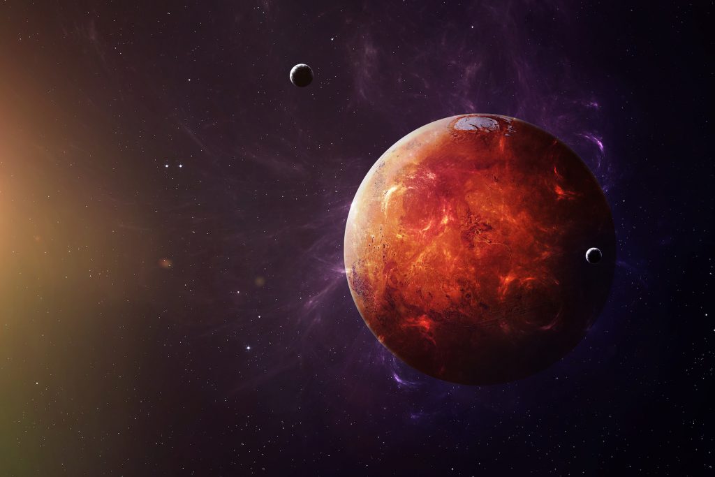 Mars will look 3 times larger in the sky tonight •