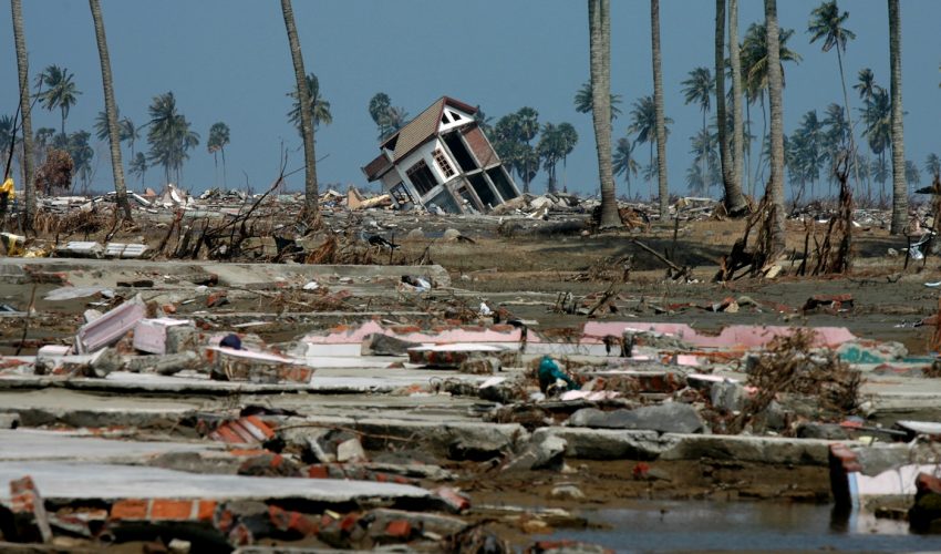 Recent catastrophic tsunami