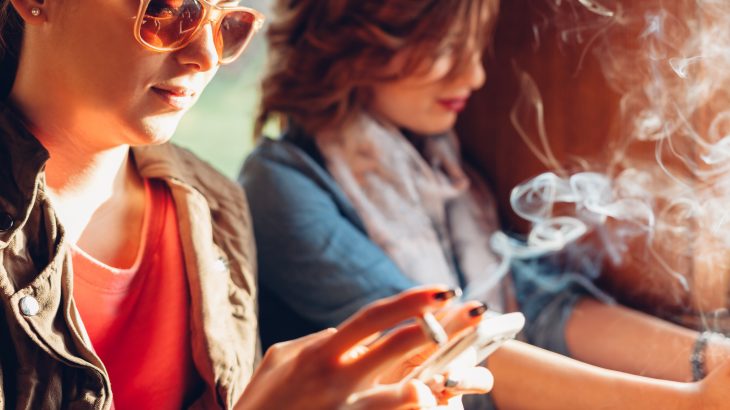 The arteries of teenagers who drink alcohol and smoke, even just occasionally, are already showing signs of stiffening at age 17.