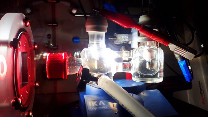 Experts at St John's College used semi-artificial photosynthesis to investigate new ways of producing and storing solar power.