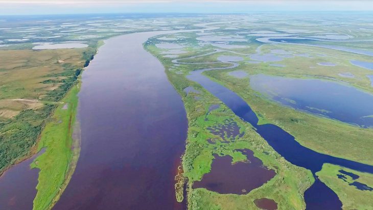 When permafrost thaws, carbon is released into rivers where it is emitted from the surface water into the atmosphere as a greenhouse gas.