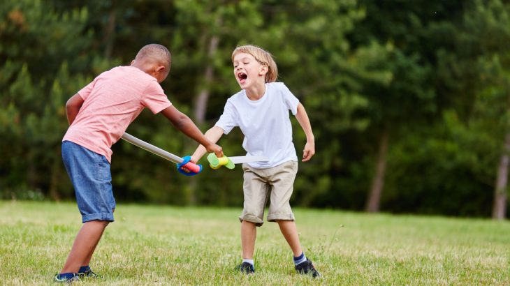 Play fighting and team sports may have helped young hunter-gatherers become better hunters and warriors.