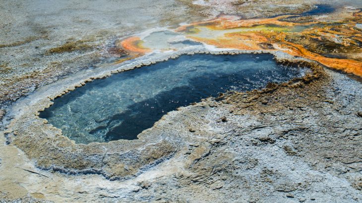 Ear Spring, a Yellowstone thermal spring that has long been dormant, began erupting last weekend.