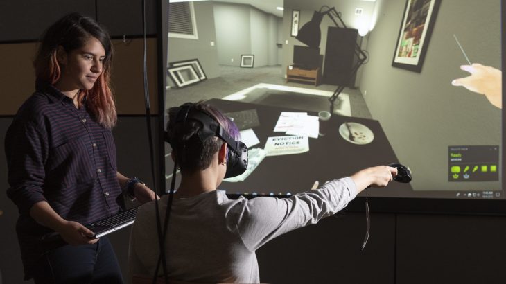 New research uses a virtual reality experience to see how this new technology can affect people’s level of empathy.