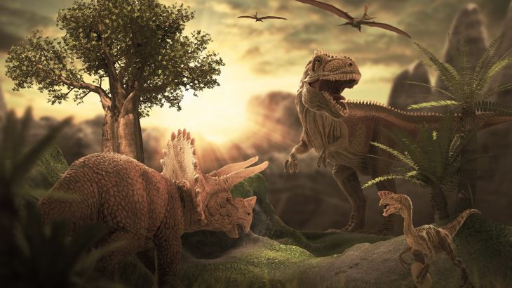 Even though there was little oxygen in the atmosphere, dinosaurs were quick, agile, and ruled the food chain.