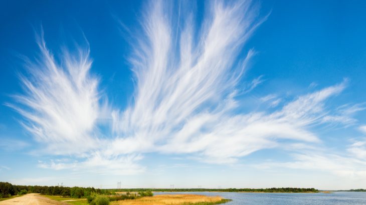 The strategy would be used to shoot powder over cirrus clouds, which would thin out and alter their radiative effects over Earth.