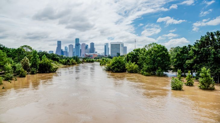 Houston’s urban buildup directly contributed to the massive damage caused by category 4 Hurricane Harvey in August 2017.