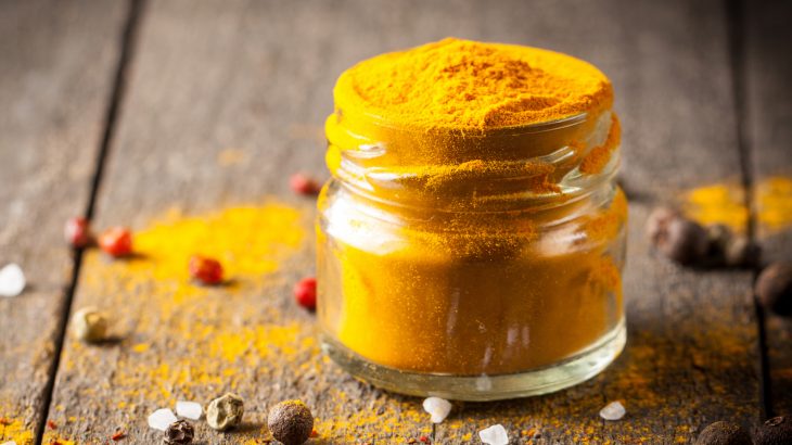 Curcumin, the main chemical ingredient in curry, may improve exercise intolerance in relation to heart failure.