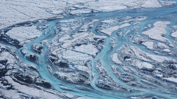 Surface melting across the Greenland’s thick ice sheet is happening at an “unprecedented rate” and won’t be slowing down.