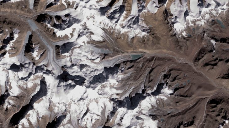 Researchers have demonstrated that the rate at which thinning glaciers move through the mountains of Asia has actually slowed down.