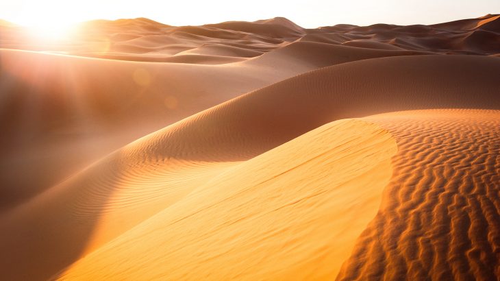 A research team has discovered large dust particles from the Sahara Desert over 2,000 miles away in the Caribbean.