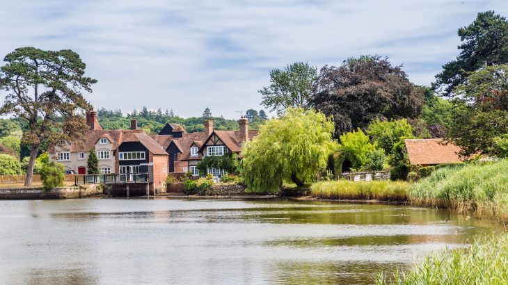 Rivers that wound through the Hampshire National Park were straightened in an effort to drain the land and improve grazing.