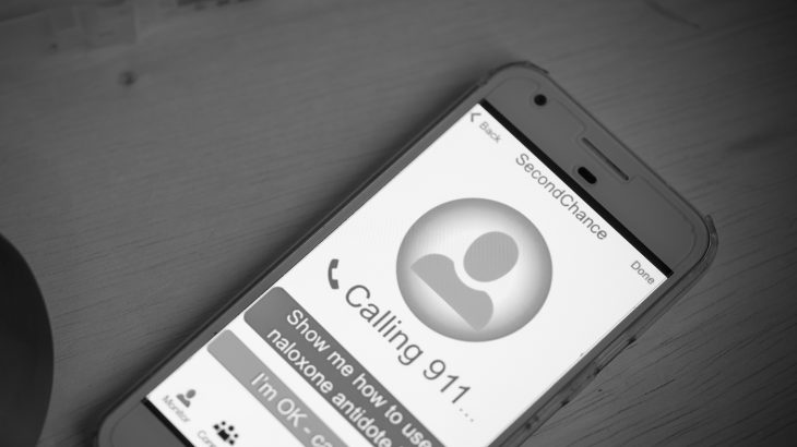 Second Chance is a new smartphone app that could mean the difference between life or death for those addicted to injectable opioids.