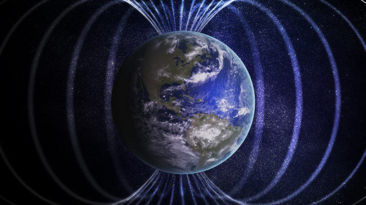 A new study has found that the Earth's magnetic field was “on the verge of collapse” around 565 million years ago.