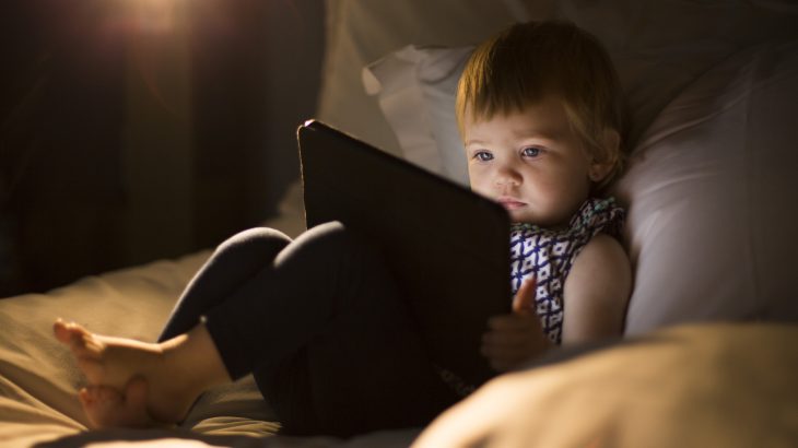 A new study has found that screen time for children under the age of two has more than doubled since 1997.