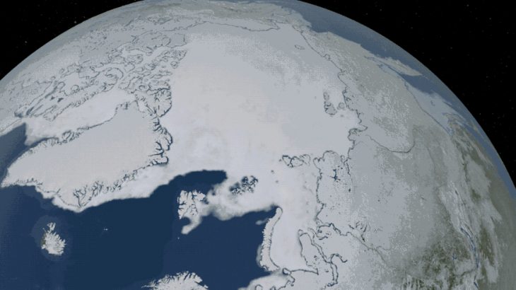 A new study shows that a long-term natural warming phase aggravated by human greenhouse gas emissions could lead to an ice-free Arctic September closer to 2030.