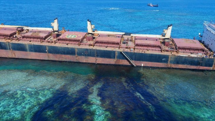 After a ship ran aground and began spilling oil into a coral reef, it revealed a history of corrupt mining practices and exploitation in the Solomon Islands.