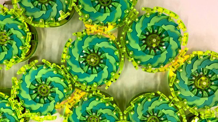 Researchers have developed “particle robots” — simple robots that connect together to move around, transport objects, and complete tasks.