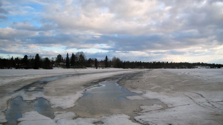 Researchers theorize that increases in cloud cover over northern Scandinavia are keeping the region relatively cool.
