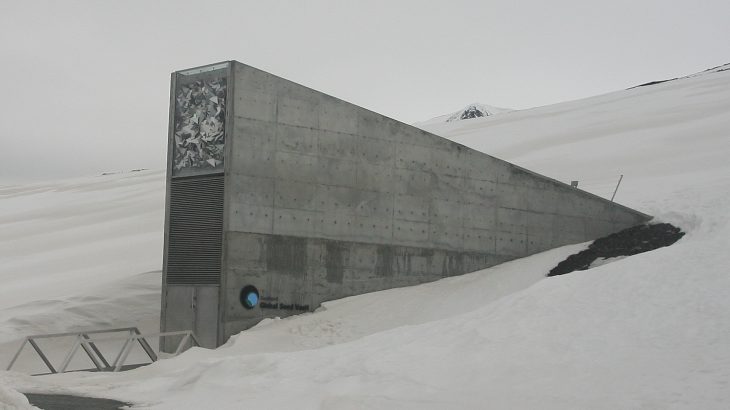 The vault serves as a long-term seed storage facility that was built not only to withstand the test of time, but also to endure catastrophic natural or man-made disasters.