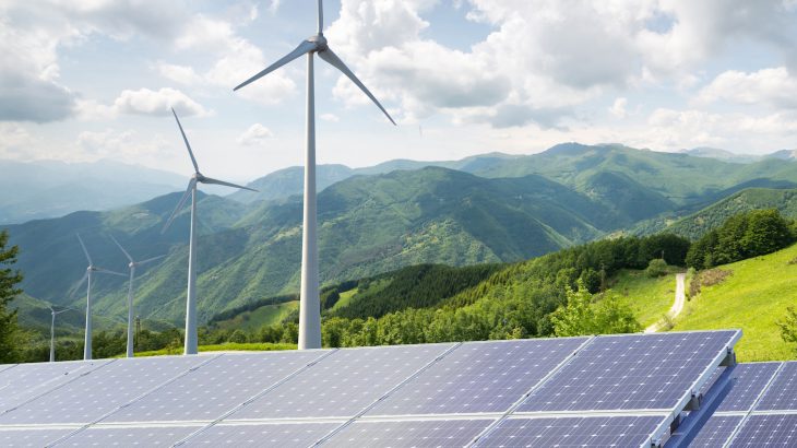 An international team of researchers has determined that renewable forms of energy such as solar panels and wind turbines provide a better approach for tackling climate change