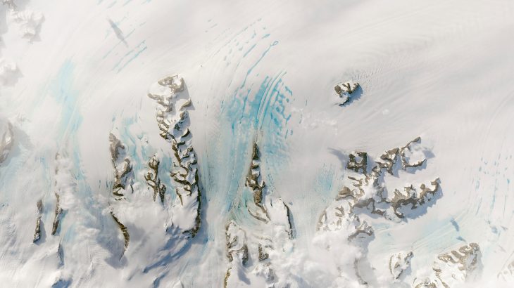A new study has found concerning evidence that the Larsen C ice shelf experienced an unusual spike in surface melting from 2015 to 2017.