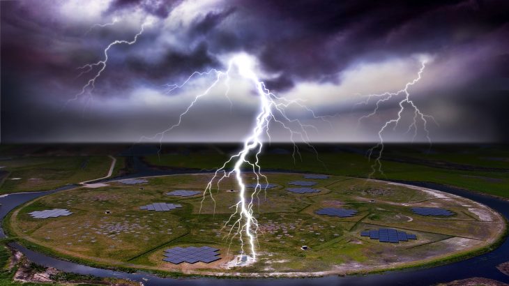 A new study revealed that the negative charges inside of a thundercloud are not all discharged in a single flash. Instead, some are stored inside structures that the experts refer to as needles.