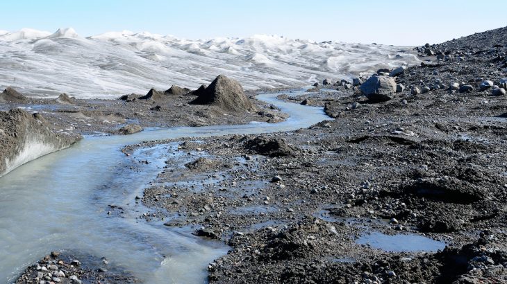 Scientists discovered that these glaciers are melting faster as they break into icebergs that are moving into the ocean.