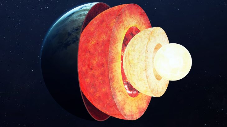 Despite the extremely high temperatures and constant churning movement, a new study has found that Earth’s viscous outer core forms distinct layers, like a salad dressing that separates.