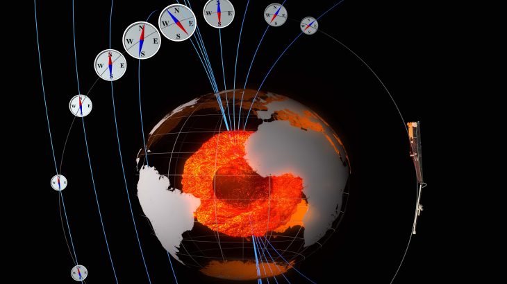 Earth's magnetic north is shifting at an unprecedented rate, according to a new report from the European Space Agency (ESA).