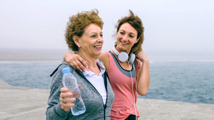Although many adults strive to hit 10,000 steps per day, a new study has found that older women require fewer steps to maintain a healthy lifestyle.