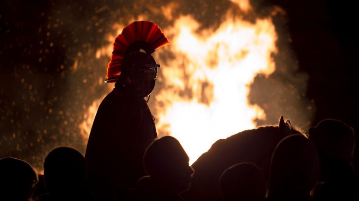A large amount of fires burned by ancient Romans triggered air pollution that cooled down the climate across the country.