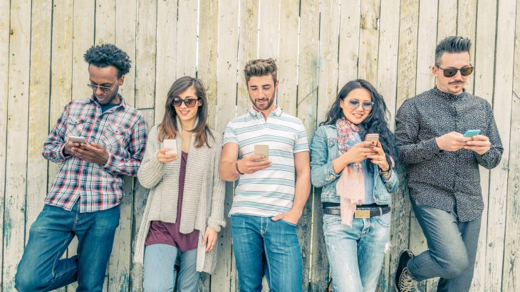 We spend so much of our time looking down at smartphones and tablets that it may be causing spiky protuberances to grow from the back of our skulls.