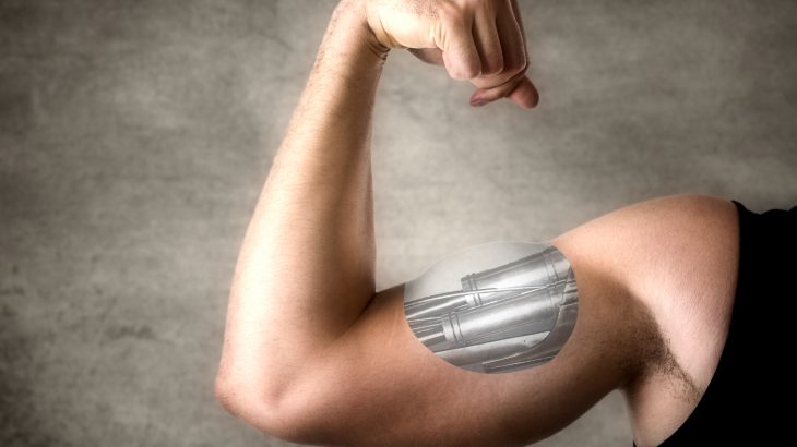 Researchers from MIT have found a way to coil contrasting materials together to create a lightweight and durable fiber that pulls and contracts like muscles.