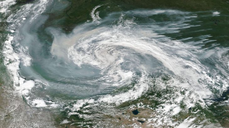 More than 100 fires have been reported in the Arctic since June, which was the hottest month on record for the globe.
