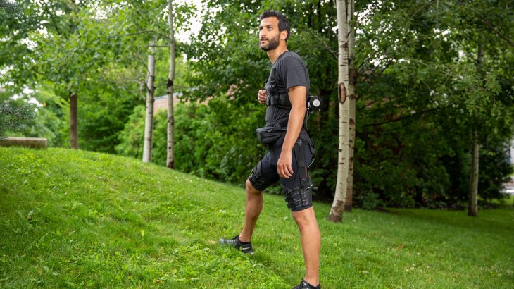 A new exosuit developed by researchers from Harvard and the University of Nebraska Omaha can help with both walking and running, and it’s the first untethered portable device of its kind.