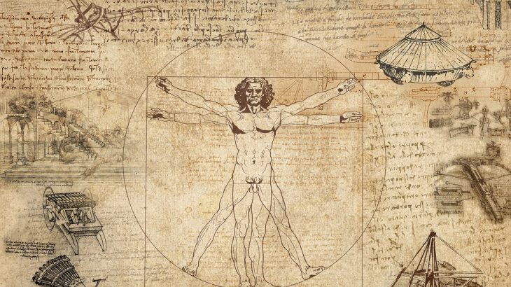 da vinci vitruvian man