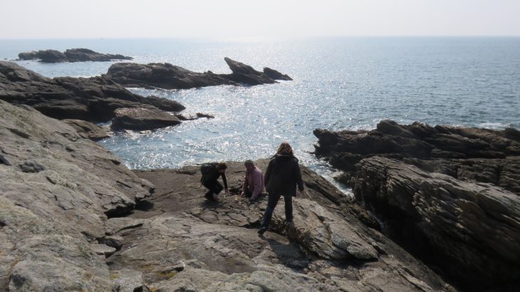 Rainwater from 300 million-year-old minerals has helped researchers piece together the surface topography of Western France during the Late Carboniferous before the dinosaurs.