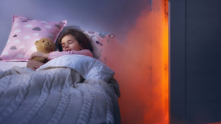A standard fire alarm might not wake up most children, a new study has found.