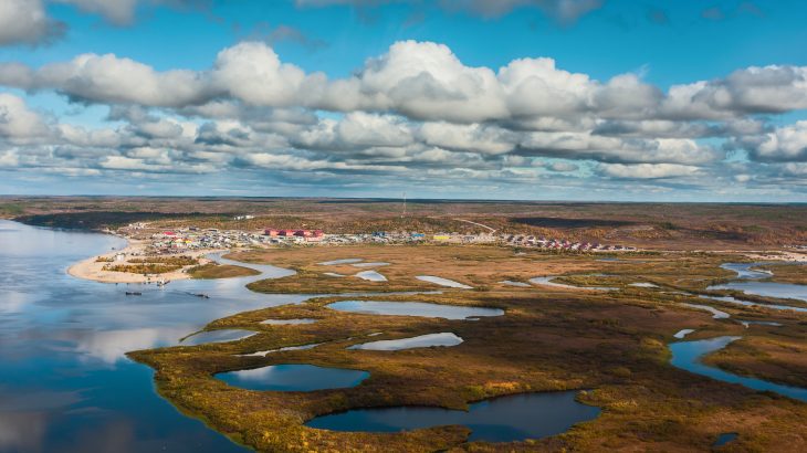 Researchers at the University of Michigan have shown that after thawing permafrost enters lakes and rivers, organic carbon can be oxidized by sunlight in a process known as photomineralization.