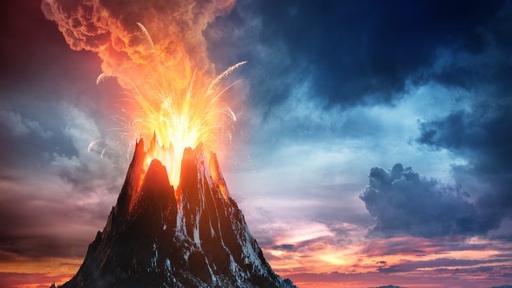 A rapid cooling event 13,000 years ago was triggered by volcanism, rather than the impact of a fragmented comet or asteroid,