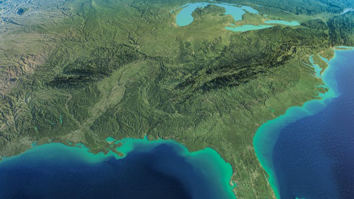 While it is known that the Gulf of Mexico receives high levels of nutrient runoff, it has not been clear whether these nutrients travel out of the Gulf and affect the chemical composition of surrounding waters in the Atlantic Ocean.