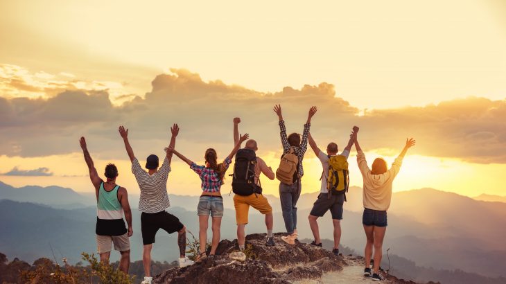 Researchers have found that people perceive the most support from friends and family members who are also linked to each other socially.