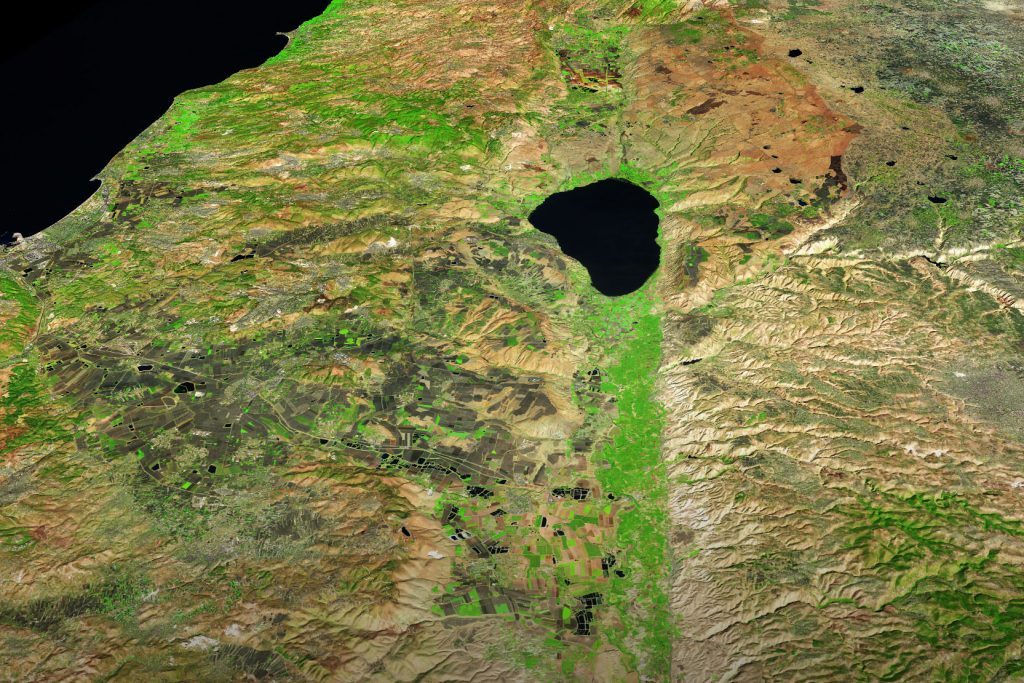 The Sea of Galilee in northern Israel - Earth.com